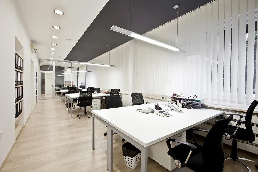 luxury office interior design in prahladnagar, ahmedabad